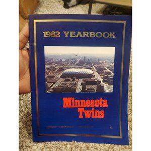 1982 Minnesota Twins Yearbook (#126m)